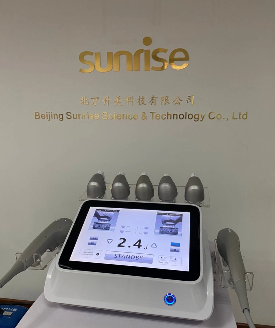 High Intensity Focused Ultrasound Hifu Facial Lifting Anti-Wrinkle Machine Ultra Hifu 7D 4D 5D 3D Hifu Portable Forms Machine