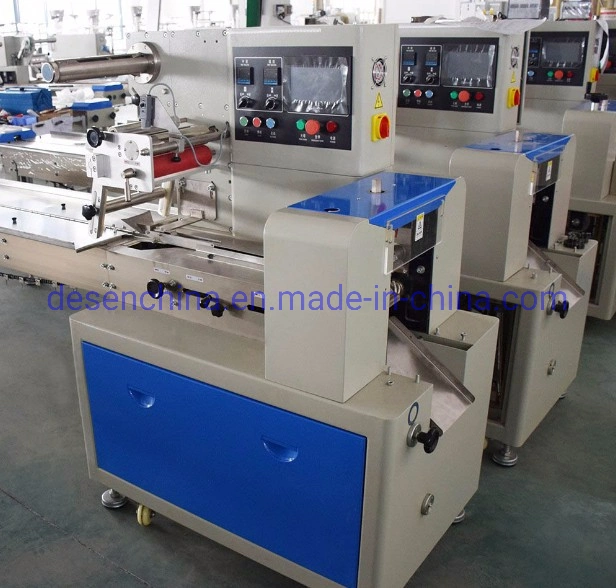 Fully Automatic Horizontal Wrapping Flow Pack Packing Machine for Lolly Popsicle