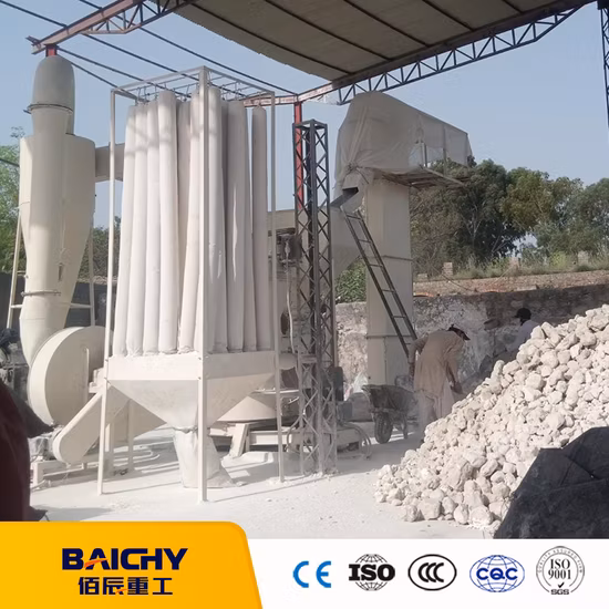 Impianto per la linea di produzione di polvere di gesso per rettificatrice